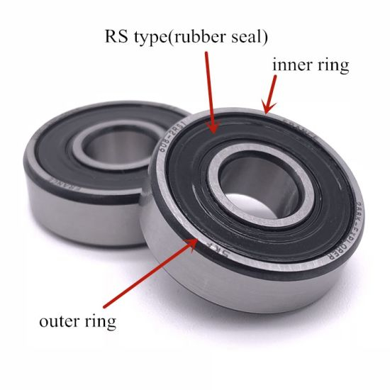 الكروم الصلب ABEC-5 رولمان برينغ سكيت SKF 608RS Zz كروي